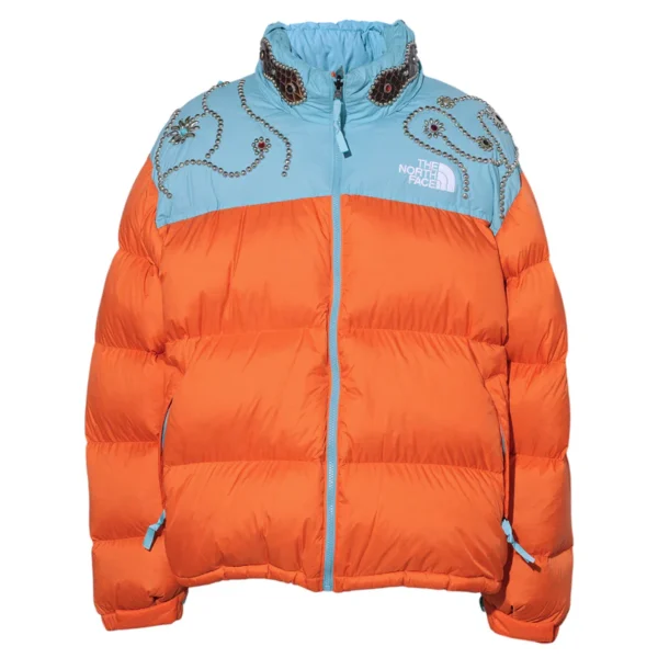 Proleta Re Art Studs Long Nuptse Down Jacket front side