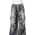Proleta Re Art Uroboros Cargo Pants front side