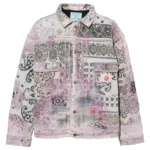 Proleta Re Art Uroboros Jacket Off Purple front side