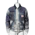 Proleta Re Art Uroboros Zip Work Jacket front side