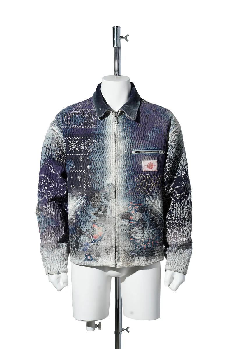 Proleta Re Art Uroboros Zip Work Jacket Proleta Re Art Uroboros Zip Work Jacket front side