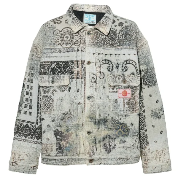 PROLETA RE ART UROBOROS TYPE-2 White Jacket front view
