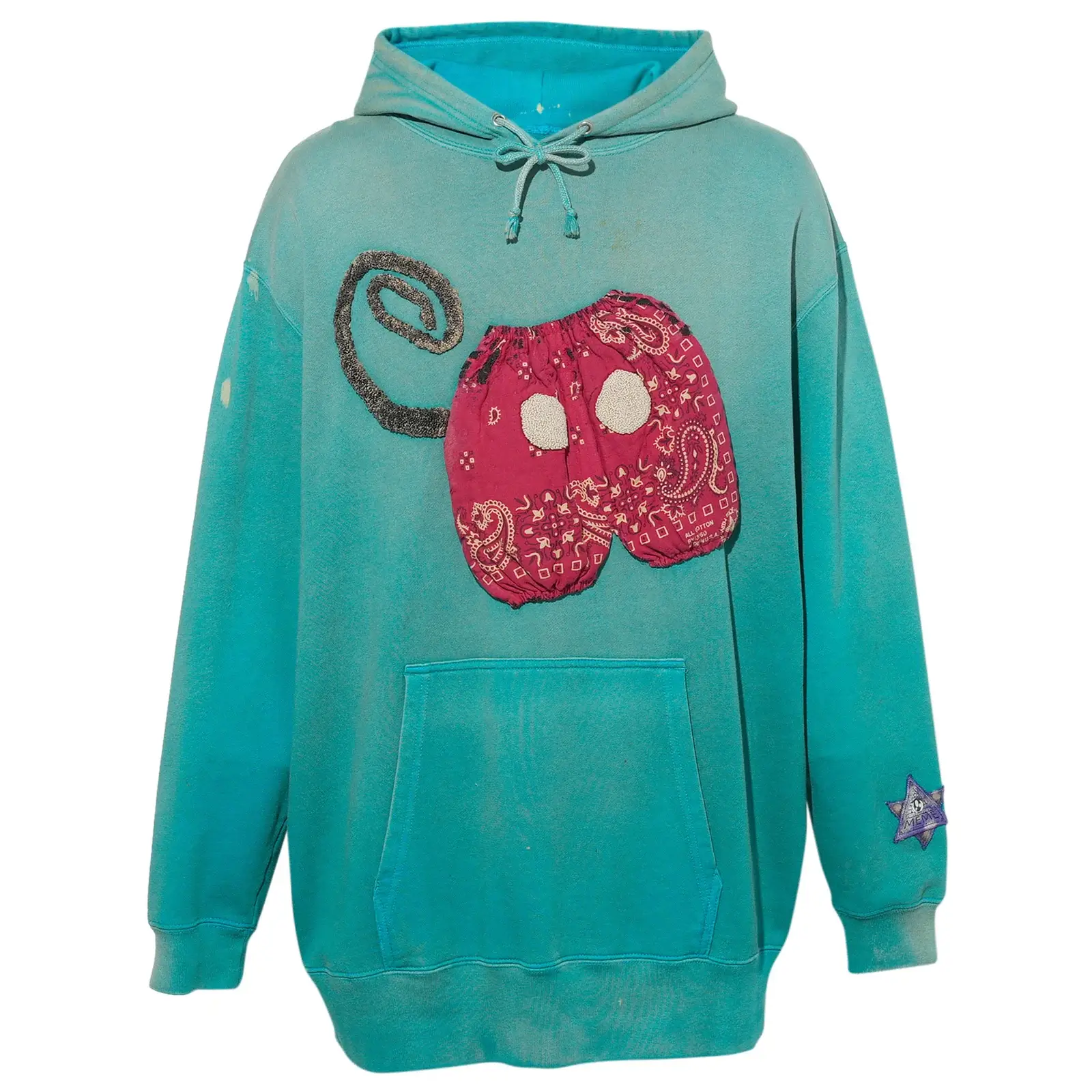 Proleta Re Art Meme Hack Toon Hoodie Proleta Re Art Meme Hack Toon Hoodie back view