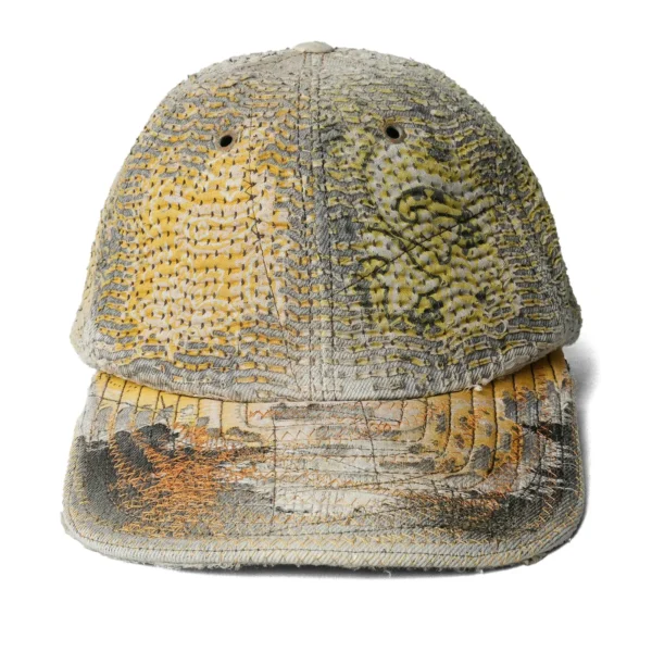 Proleta Re Art Meme yellow trucker cap front view