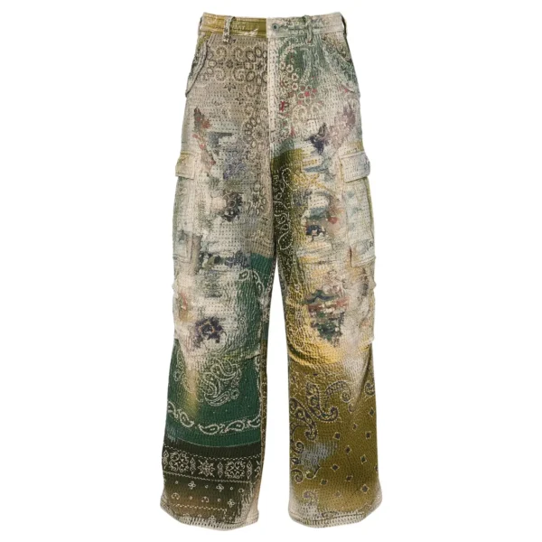 Proleta Re Art Uroboros cargo pants front view