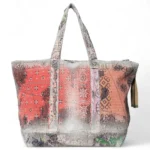 Proleta Re Art Uroboros large zip tote bag front view