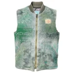 Proleta Re Art Uroboros padded classic vest front view